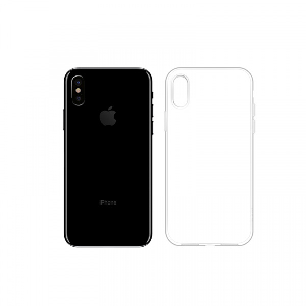Чехол HOCO TPU Light Series для iPhone X прозрачный, 0,8 мм