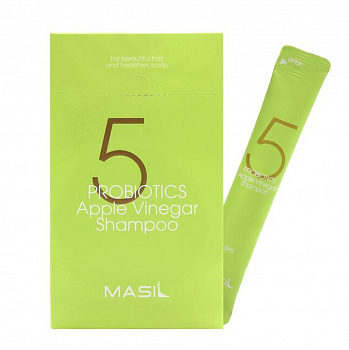 Шампунь с пробиотиками и яблочным уксусом Masil 5 Probiotics Apple Vinegar Shampoo 20 шт