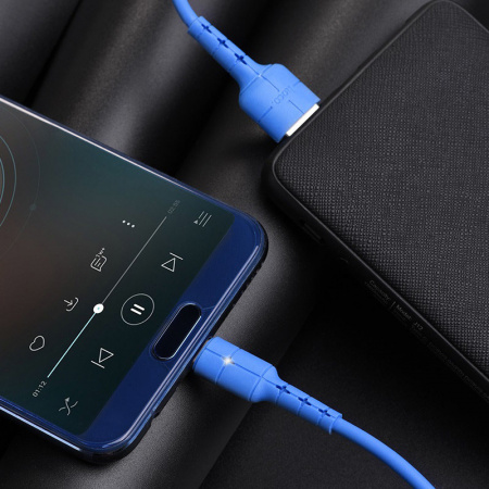 Кабель hoco X30, USB - USB Type-C, 1.2 м, синий