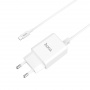 Комплект зарядки Micro USB Hoco C62А, 2 USB, 2.1А