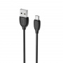 Кабель Borofone BX19 USB - micro USB, 1 м черный