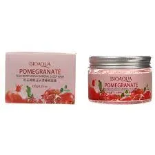 Ночная маска для лица с гиалуроновой кислотой и экстрактом граната Bioaqua Pomergranate Fresh Moisturizing Mineral Sleep Mask