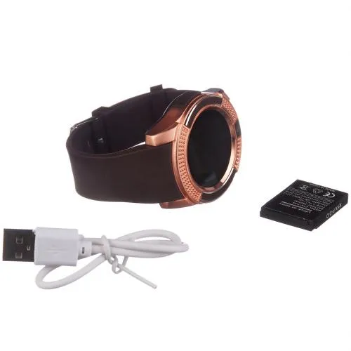 Умные часы Smart Watch V8 золото