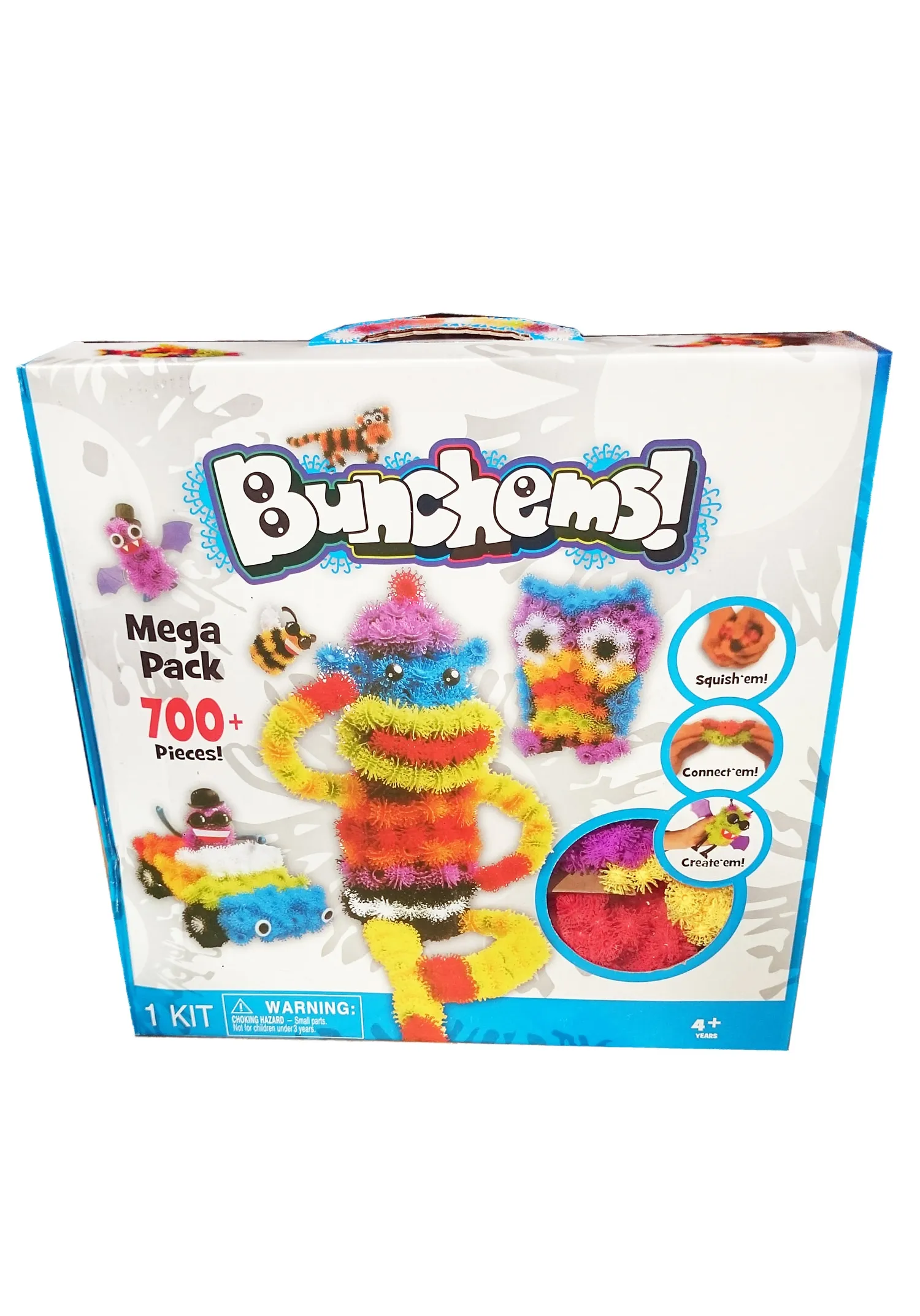 Конструктор-липучка Bunchems 700+