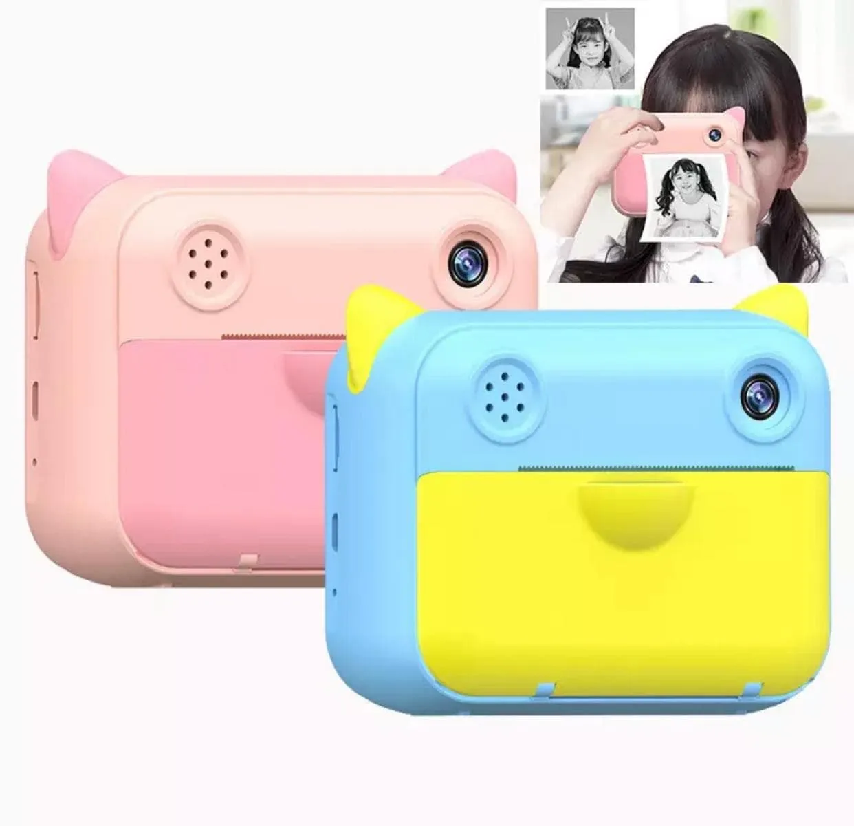 Детский фотоаппарат моментальной печати Print Camera