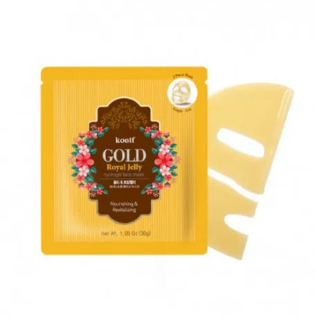 Гидрогелевые маски для лица Koelf Gold Hydrogel Mask 30 гр
