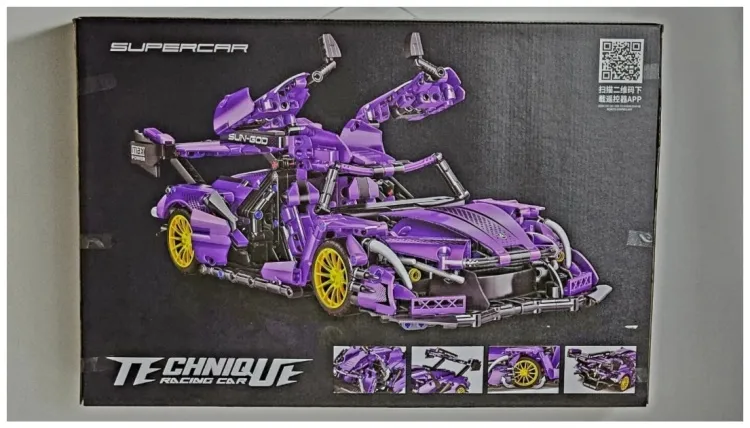 Конструктор радуиоуправляемой гоночной машины Lamborghini 49012 1282 pcs