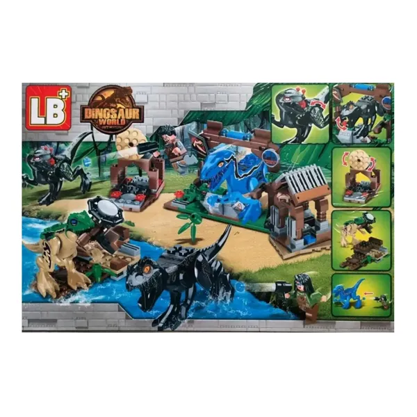 Конструктор LB+ Dinosaur World LB640 354 деталей