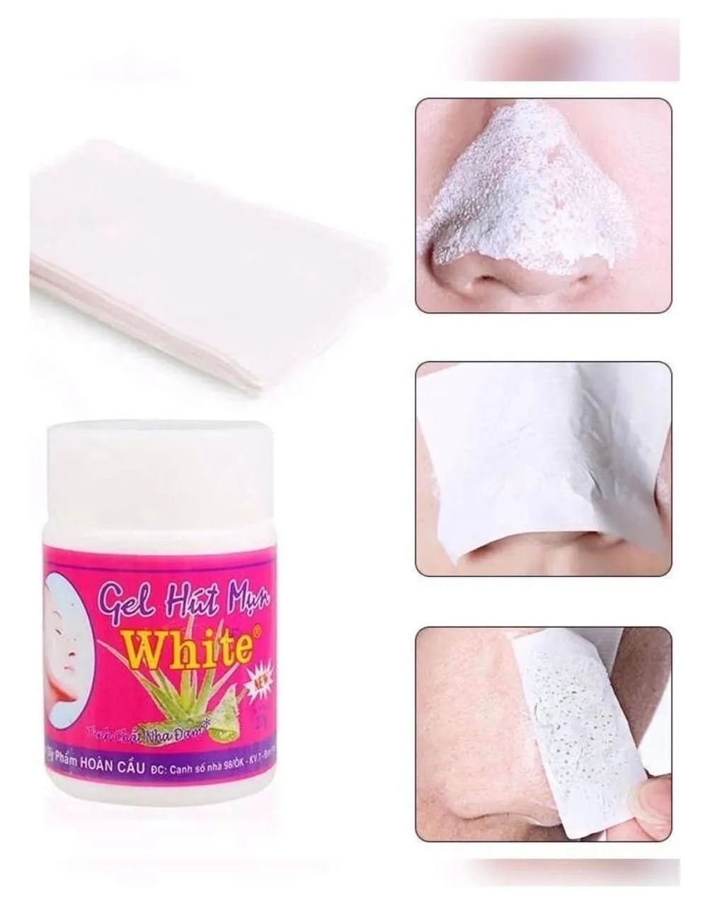 Гель маска для удаления черных точек Gel Hut Mun