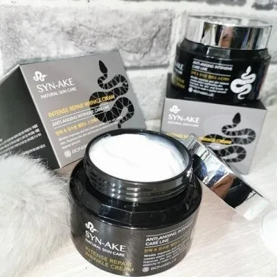 Антивозрастной крем для лица с пептидом змеиного яда Syn-Ake Natural Skin Care