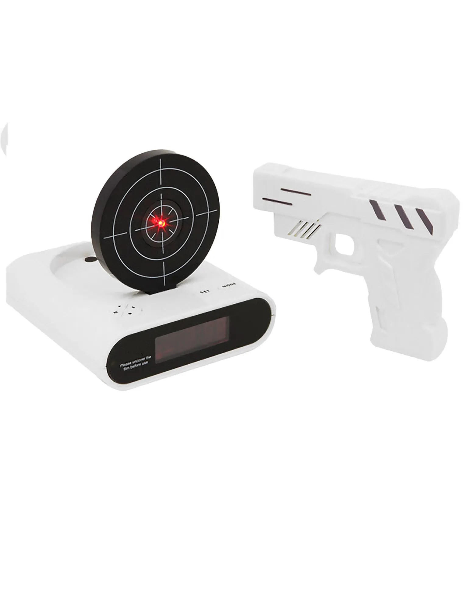Будильник пистолет с мишенью Gun Alarm Clock/Снайпер