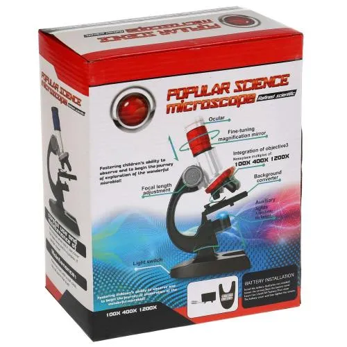 Детский микроскоп Popular Science Microscope